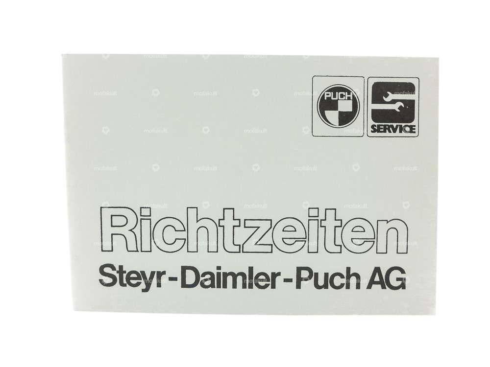 Guide times | Steyr - Daimler - Puch AG Carousel Image 1
