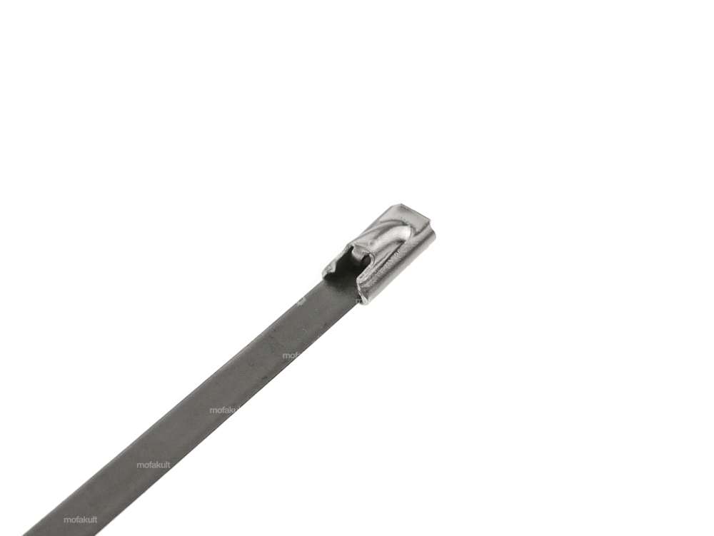 Kabelbinder Inox schwarz Carousel Image 2