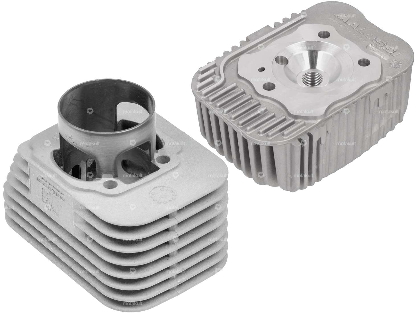 Malossi 47 mm Zylinderkit BIG DEPS inkl. Kopf 10 mm KoBo | Piaggio Ciao, Bravo, Boxer Carousel Image 3