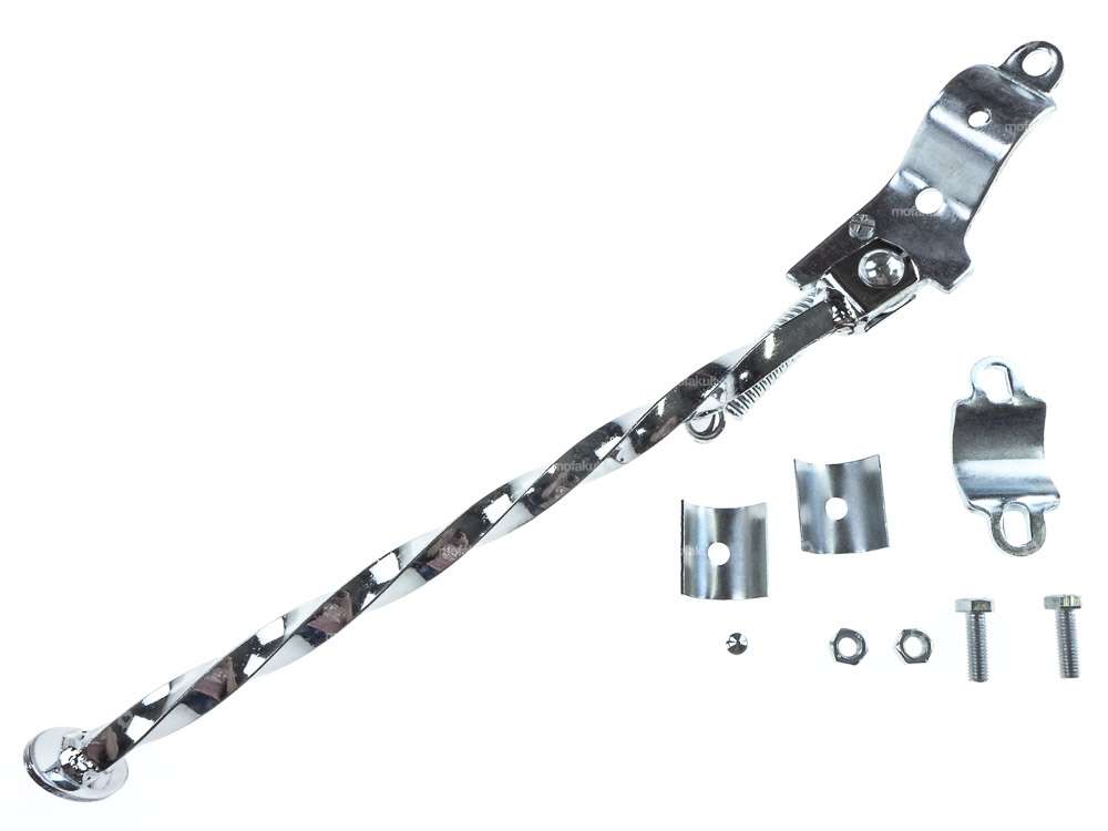 Seitenständer gedreht links runde Befestigung 33 cm Carousel Image 1