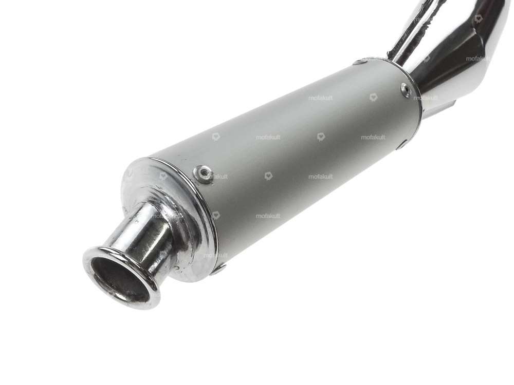 Auspuff Bullet Chrom / Alu | Tomos A3 Carousel Image 2