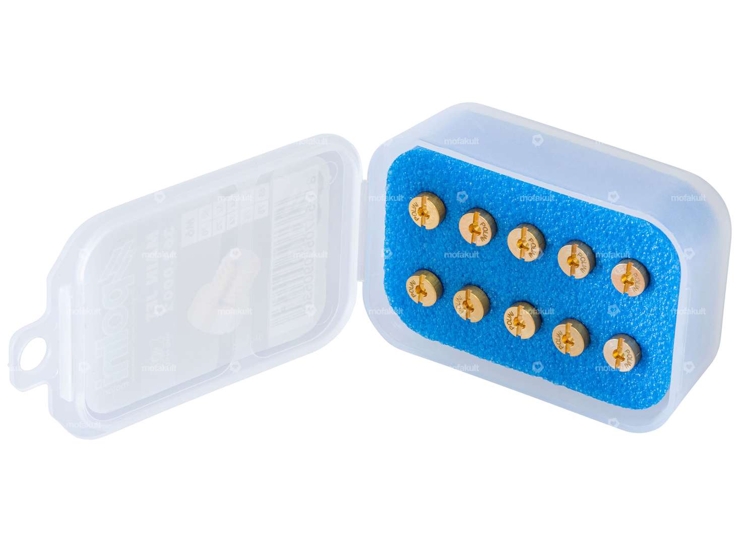 Polini Düsen-Set M6 (60 - 78) Dell'Orto PHVA, PHBN, PHBL, PHBH, SHB, PHF, PHVB, FRD, FRG Carousel Image 1