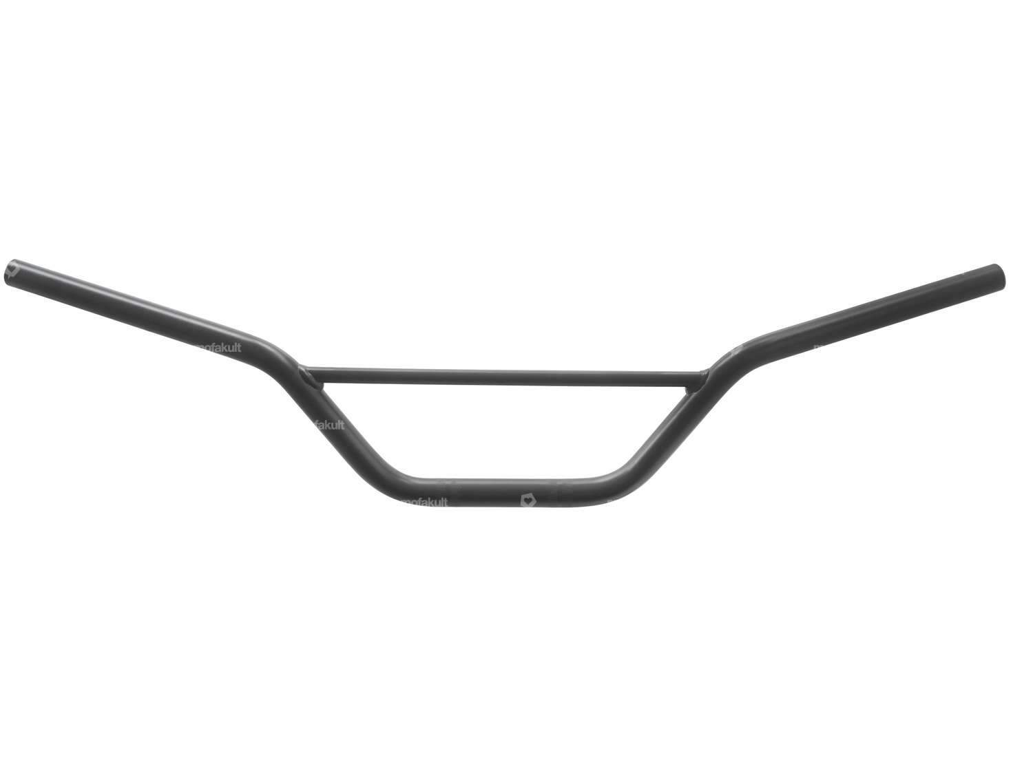 Lenker Gabelplatte 16 cm Cross breit schwarz Carousel Image 1