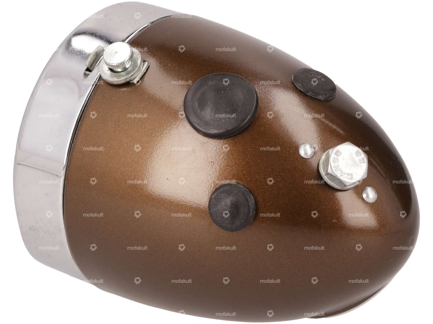 Union egg lamp with switch (center mounting) brown NOS Carousel Image 3