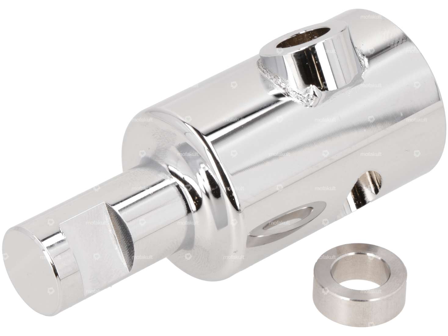 Verlängerung Tretachse + 48 mm Inox Carousel Image 1