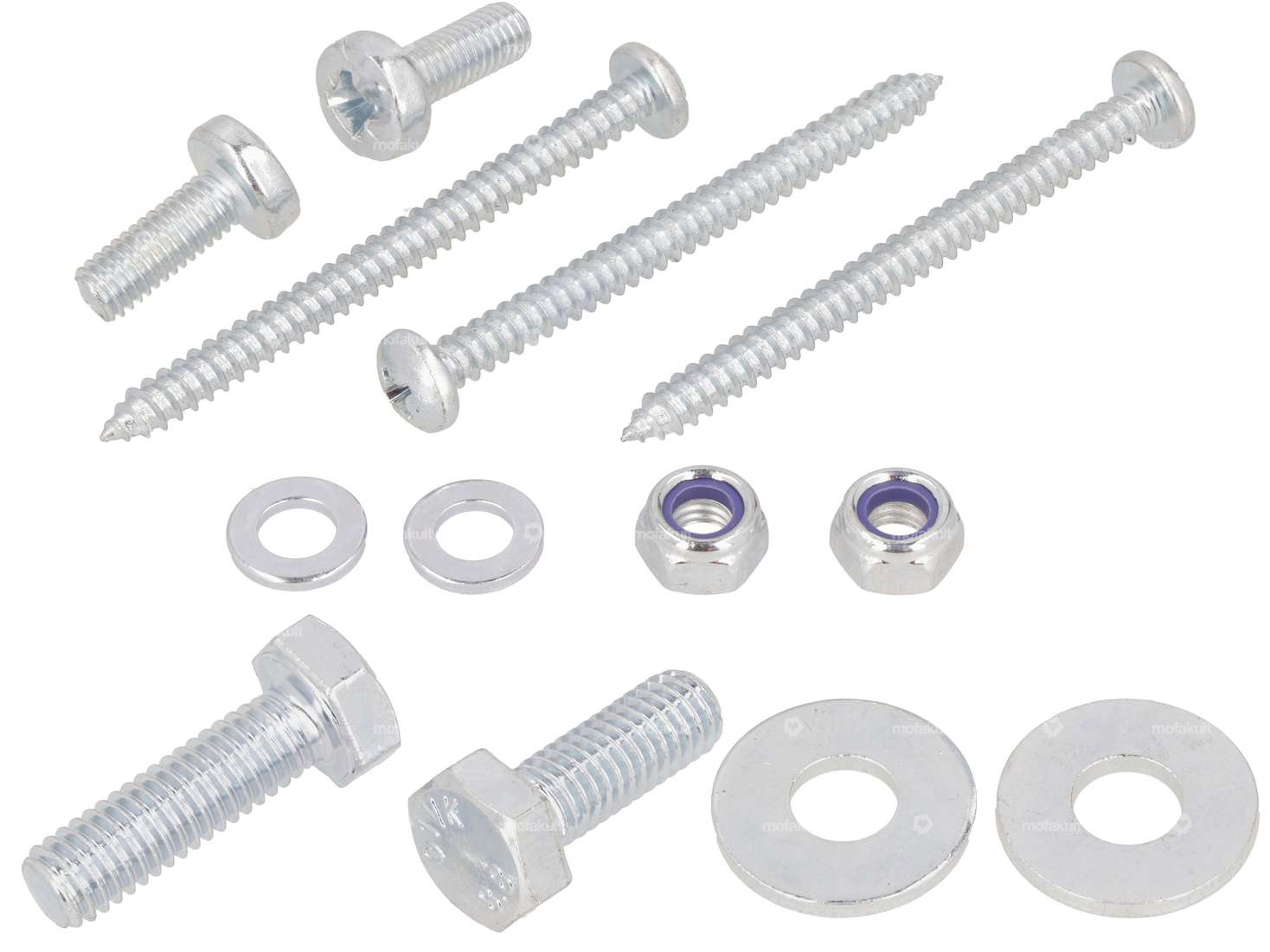 swiing® revival screw set chain guards & side panels galvanized | Pony Cross 521 Carousel Image 1