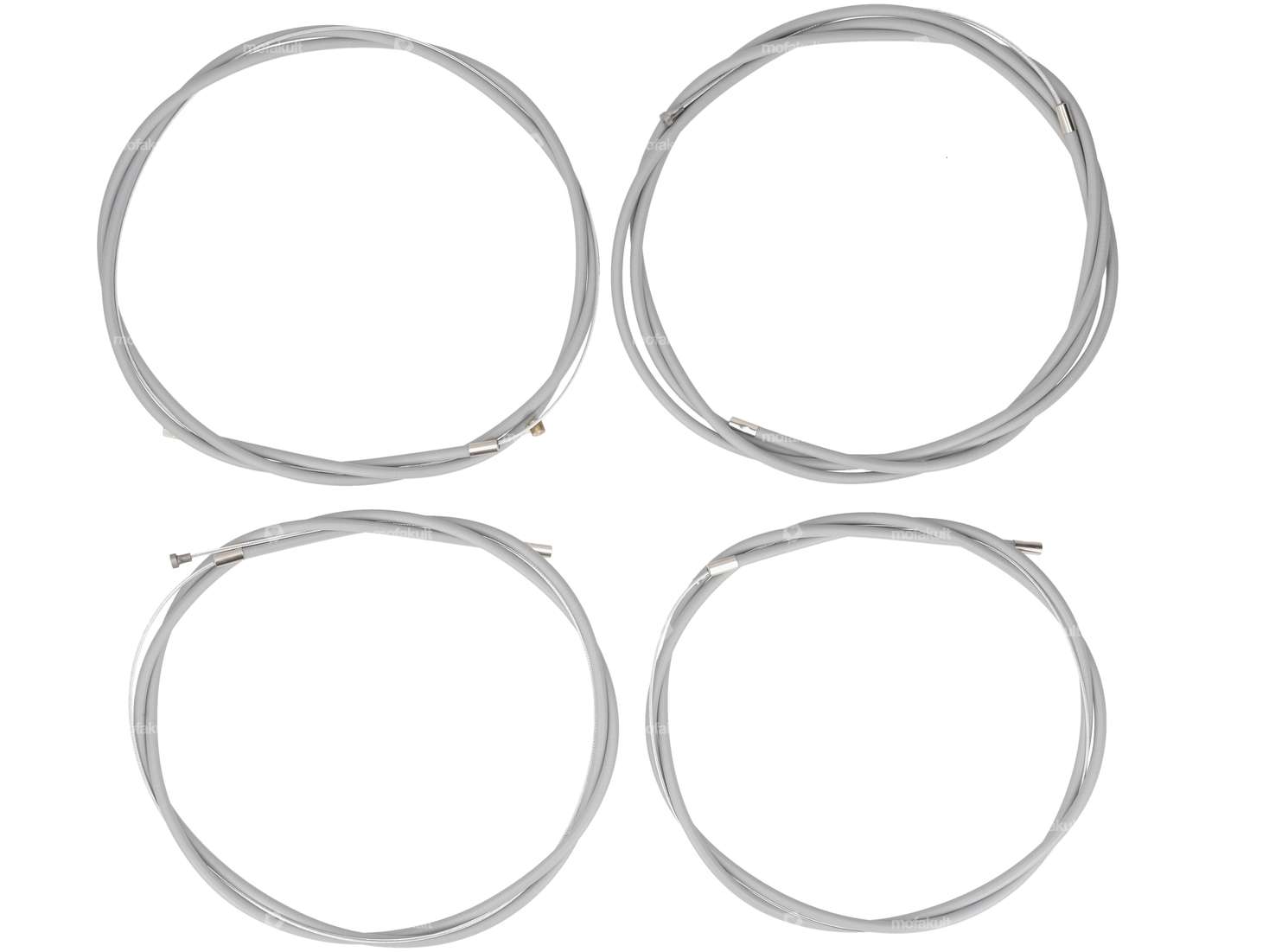 Cable set cut gray | Piaggio Ciao, SI, Bravo, Boxer Carousel Image 1