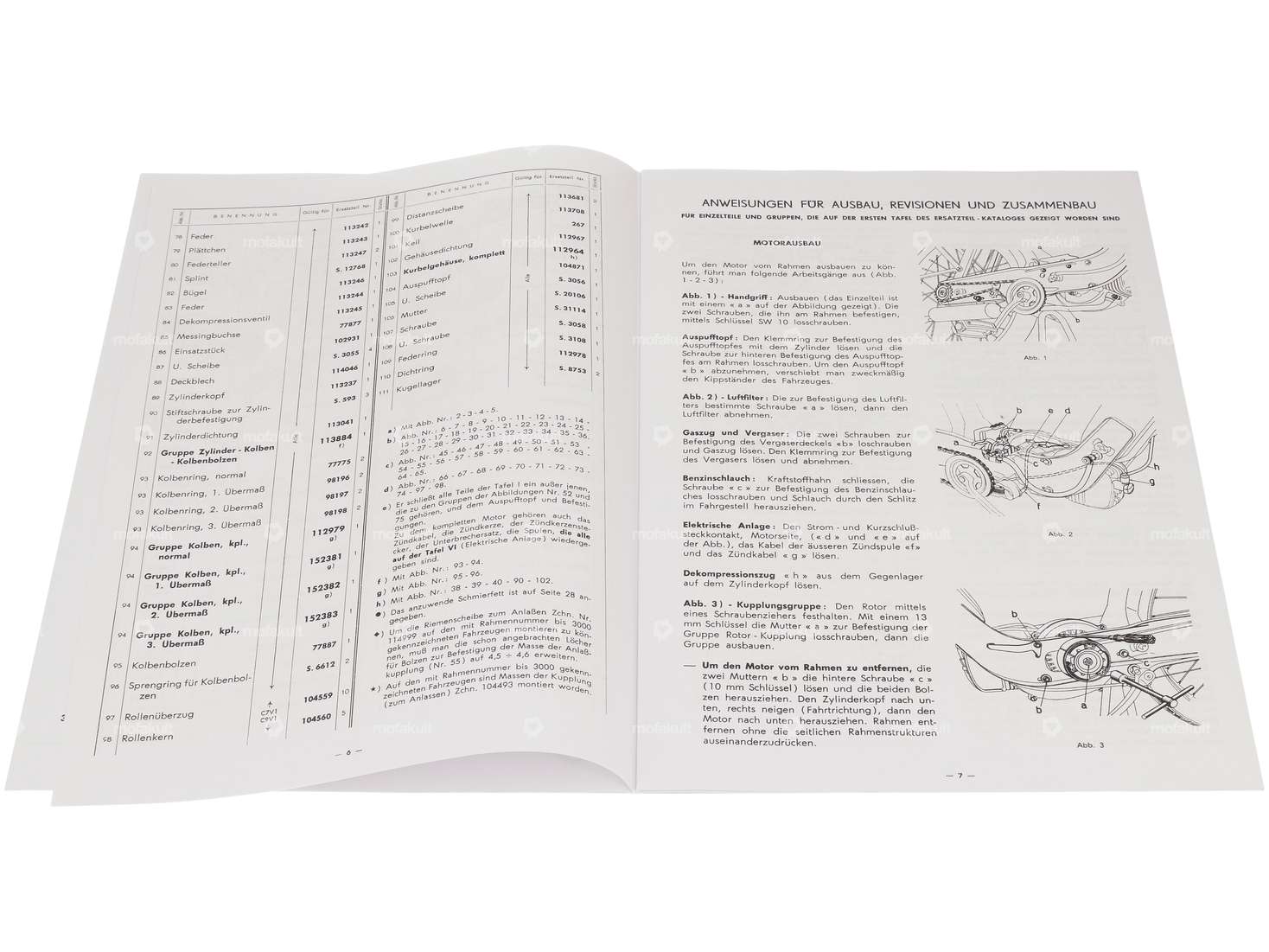 Ersatzteilkatalog | Piaggio Ciao C7, C9 Carousel Image 3