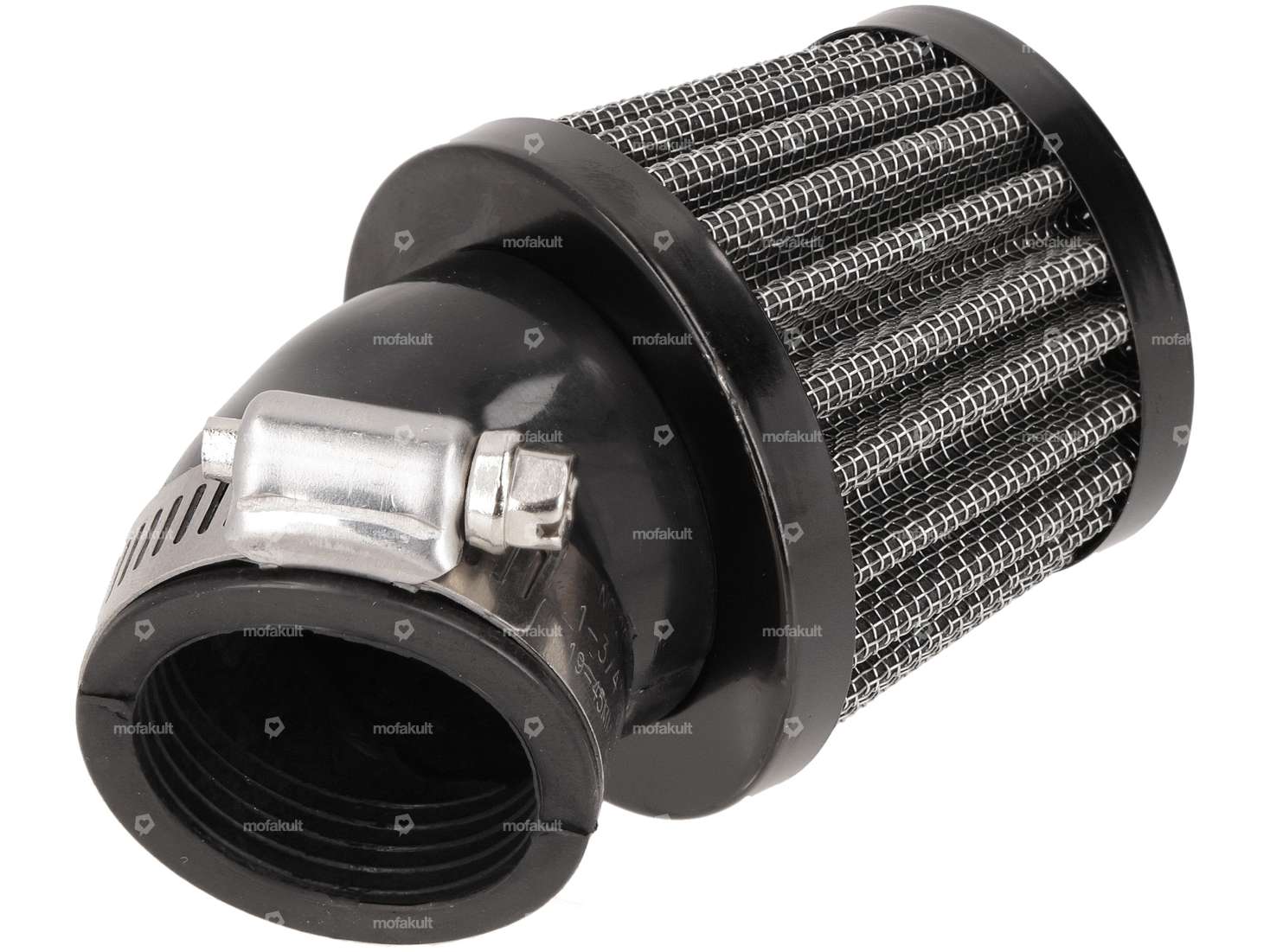 66HEROES Luftfilter Pilz 45° Gitter schwarz Dell'Orto PHBG (Ø=34 mm) Carousel Image 1