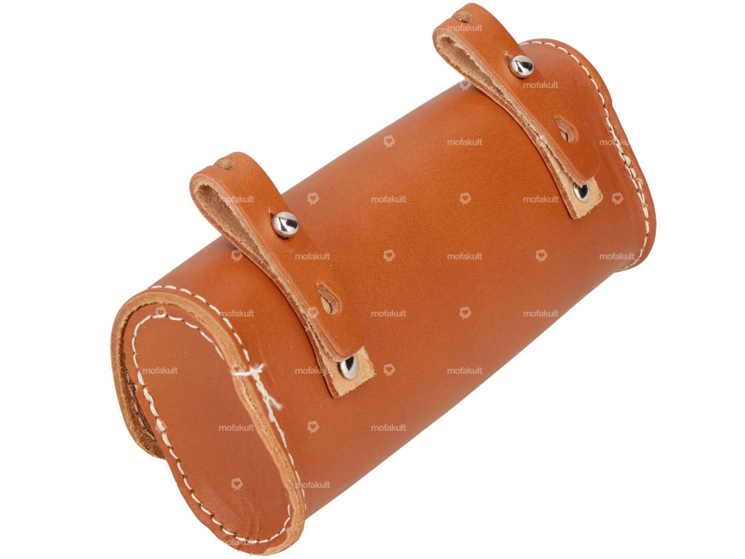 Saddle bag "Charleston" fawn genuine leather Carousel Image 2