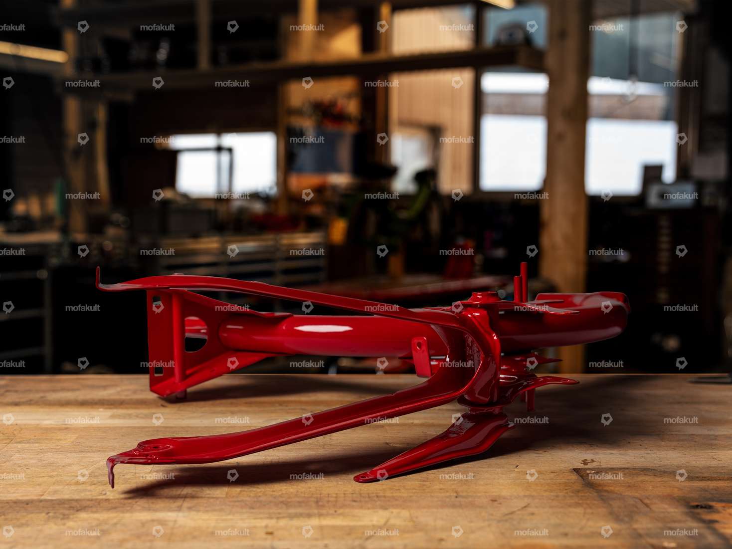 Siggnature Mofa Pulverbeschichtung Rahmen & Tank RAL Carousel Image 1