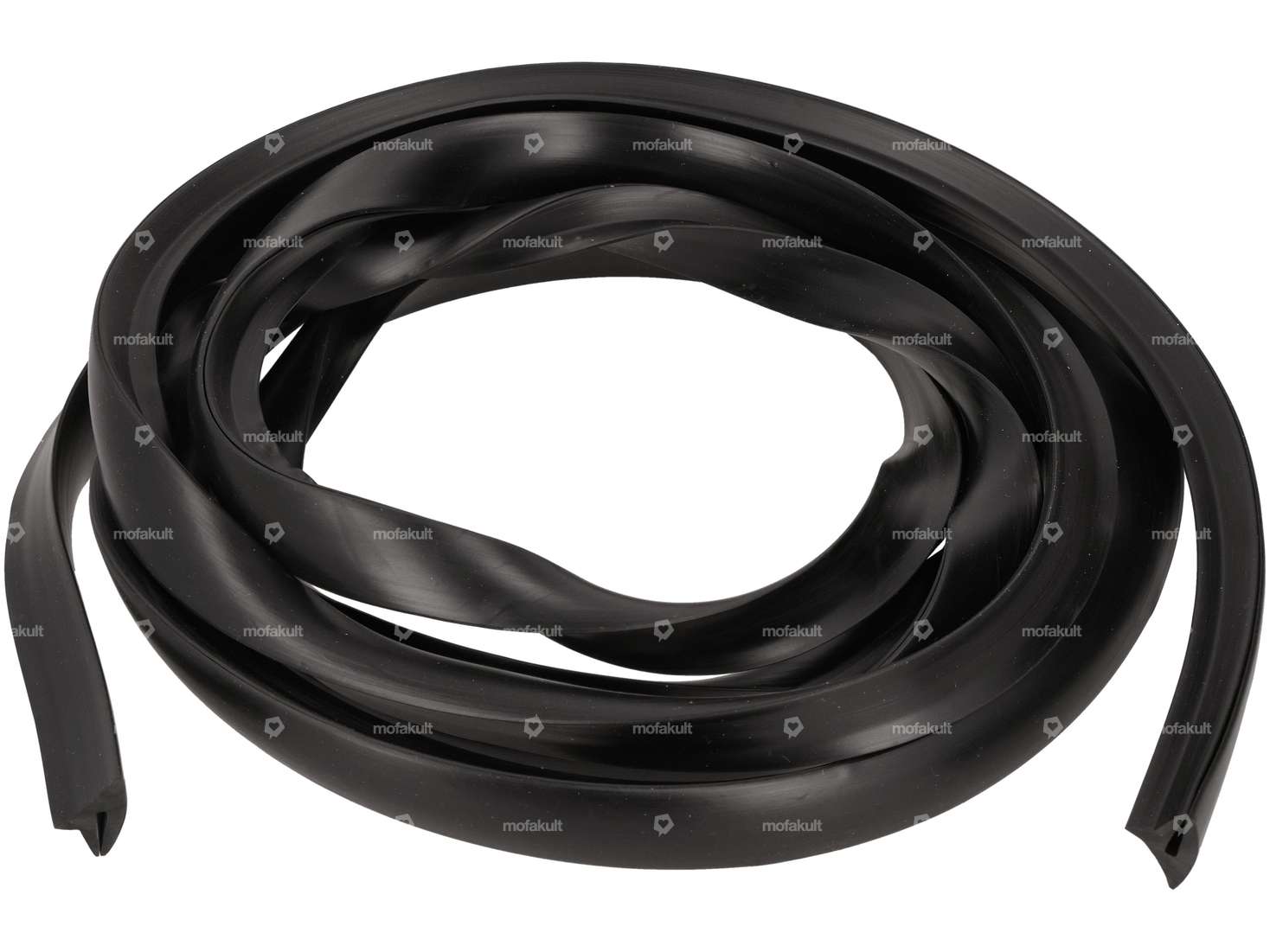 CIF side bonnet rubber black right & left | Vespa P, PX, T5 Carousel Image 1