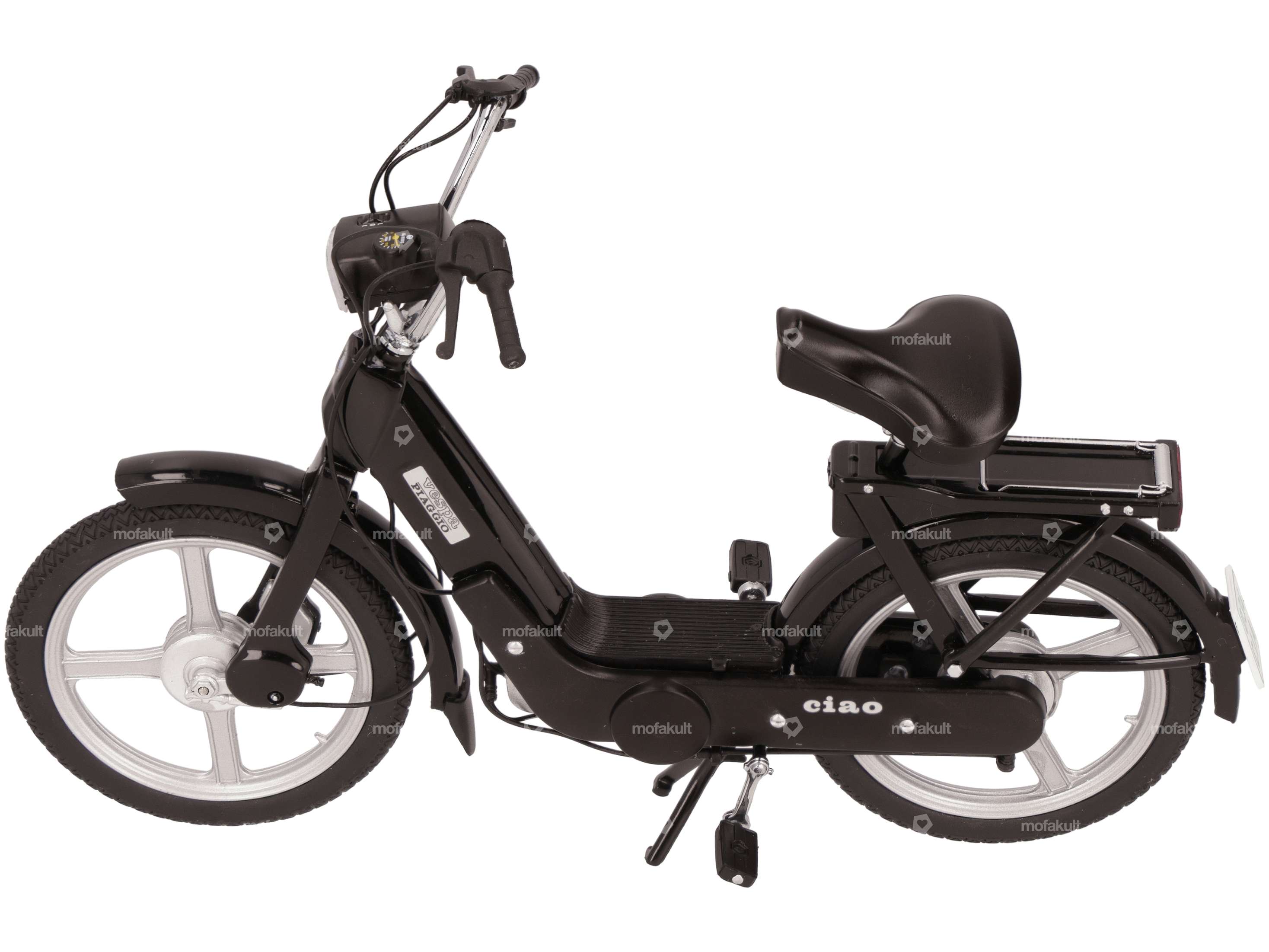 Piaggio Ciao black miniature model 1:10 (1A-quality) | mofakult