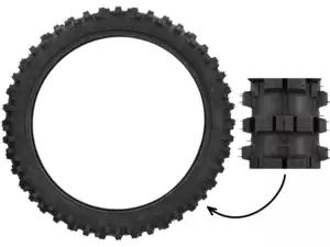 KENDA 70/100 x 17" tires K-760 Trakmaster Motocross KENDA 70/100 x 17" tires K-760 Trakmaster Motocross