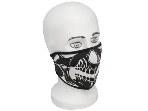 Gesichtsmaske «Skull» schwarz Gesichtsmaske «Skull» schwarz