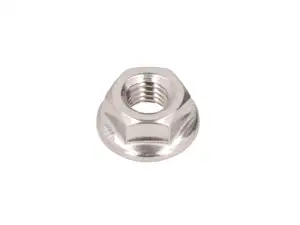 Flanschmutter M8 Ripp-Lock Inox Flanschmutter M8 Ripp-Lock Inox
