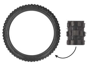 VeeRubber 2.25 x 17" tires VRM031 (V031) studs VeeRubber 2.25 x 17" tires VRM031 (V031) studs