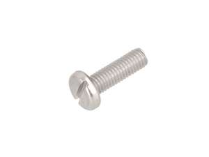 Schraube M5x16 Flachkopf Schlitz Inox Schraube M5x16 Flachkopf Schlitz Inox