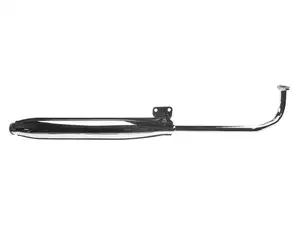 Auspuff 22 mm gerader Auslass Chrom | Tomos Auspuff 22 mm gerader Auslass Chrom | Tomos