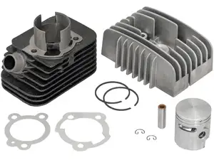 Polini Racing 43 mm cylinder kit incl. head 10 mm KoBo | Piaggio SI, Bravo, Grillo Polini Racing 43 mm cylinder kit incl. head 10 mm KoBo | Piaggio SI, Bravo, Grillo