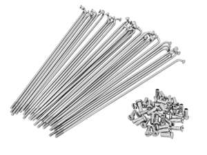 GPO 17" Speichen-Set inkl. Nippel (2.9 x 188 mm) silber GPO 17" Speichen-Set inkl. Nippel (2.9 x 188 mm) silber