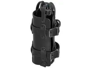 Bottle holder leather black Bottle holder leather black