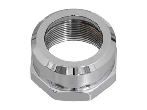 swiing® revival steerer tube nut 1" / 24G open stem chrome | Piaggio Ciao swiing® revival steerer tube nut 1" / 24G open stem chrome | Piaggio Ciao