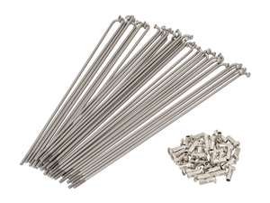 WWS 17" Speichen-Set inkl. Nippel (2.6 x 189 mm) Inox WWS 17" Speichen-Set inkl. Nippel (2.6 x 189 mm) Inox