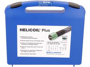 HeliCoil thread repair set M12x1.5 oil spigot hole (fine thread) HeliCoil thread repair set M12x1.5 oil spigot hole (fine thread)