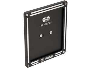 66HEROES Custom number frame "Puch" black (DE version) 66HEROES Custom number frame "Puch" black (DE version)
