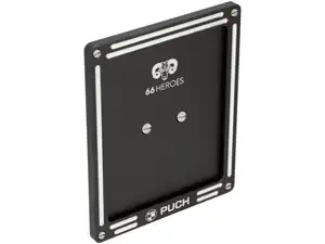 66HEROES Custom number frame "Puch" black (DE version) 66HEROES Custom number frame "Puch" black (DE version)