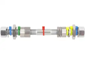 swiing® ingenious Radachse zum Lager-Umbausatz Snowflake Vorderrad | Hercules Prima, Optima swiing® ingenious Radachse zum Lager-Umbausatz Snowflake Vorderrad | Hercules Prima, Optima