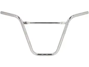 Handlebar fork plate 35 cm curved with chrome strut Handlebar fork plate 35 cm curved with chrome strut
