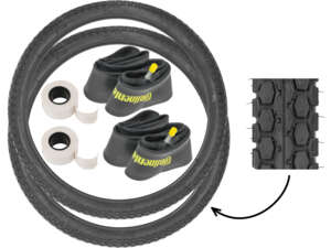 Continental tire set 2.00 x 19" KKS Continental tire set 2.00 x 19" KKS