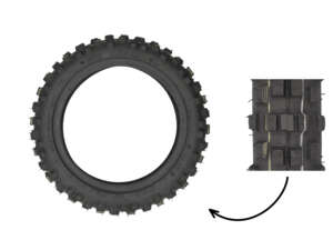 VeeRubber 2.50 x 10" tires VRM140 (V140) studs VeeRubber 2.50 x 10" tires VRM140 (V140) studs