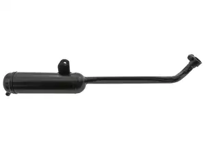 Auspuff 20 mm schwarz | Piaggio Ciao, Bravo Auspuff 20 mm schwarz | Piaggio Ciao, Bravo