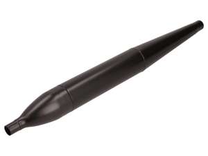 Endtopf Flöte Ø 28 / 70 mm schwarz Endtopf Flöte Ø 28 / 70 mm schwarz