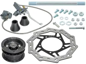 swiing® ingenious Scheibenbremse-Set Speichenfelge EBR hydraulisch schwarz swiing® ingenious Scheibenbremse-Set Speichenfelge EBR hydraulisch schwarz