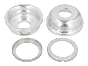 Wheel bearing shell set Ø 35 mm with rear dust rings | Hercules Prima Wheel bearing shell set Ø 35 mm with rear dust rings | Hercules Prima