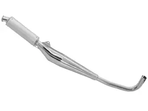 swiing® ingenious racing exhaust 28 mm chrome | Sachs 503 swiing® ingenious racing exhaust 28 mm chrome | Sachs 503