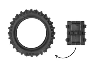 VeeRubber 2.75 x 10" tires VRM140 (V140) studs VeeRubber 2.75 x 10" tires VRM140 (V140) studs