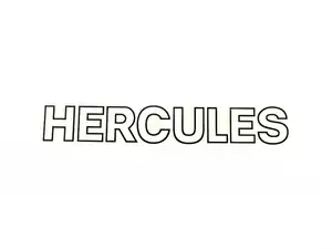 Water decal "Hercules" large Water decal "Hercules" large