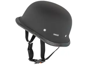 Topfhelm «Military» schwarz matt Topfhelm «Military» schwarz matt