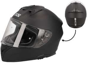 IXS "zweisiebzehn" Full-Face Helmet, Matte Black (M) IXS "zweisiebzehn" Full-Face Helmet, Matte Black (M)