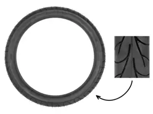 Continental Go 2.50 x 17" Reifen Semi-Slick Continental Go 2.50 x 17" Reifen Semi-Slick