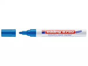 edding 8750 Industrie-Lackmarker 2 - 4 mm blau edding 8750 Industrie-Lackmarker 2 - 4 mm blau