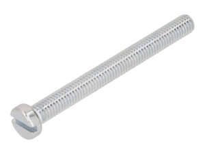 Schraube M6x60 Zylinderkopf Schlitz verzinkt Schraube M6x60 Zylinderkopf Schlitz verzinkt