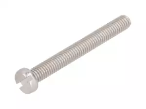 Screw M6x50 cylinder head slotted stainless steel Screw M6x50 cylinder head slotted stainless steel