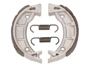 GPO brake shoes Ø 90 x 18 spoke wheel slotted | Hercules Prima, Optima GPO brake shoes Ø 90 x 18 spoke wheel slotted | Hercules Prima, Optima