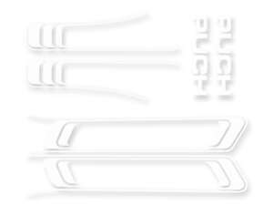 Klebersatz Tank & Rahmen weiss PVC-Trägerfolie | Puch Maxi S Klebersatz Tank & Rahmen weiss PVC-Trägerfolie | Puch Maxi S